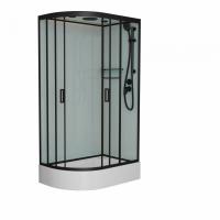 Душевая кабина Frank F412/1R Black 120x80 см 145009