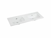 Раковина накладная Ceramicanova Element 121 см, цвет: белый CN7004