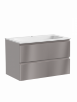 Тумба под раковину Sancos Snob R 80 см, цвет: Doha Soft SNR80SM
