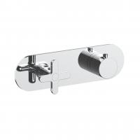 Встраиваемый термостатический смеситель для душа Fantini Icona Classic 5302R773B+1900D373A
