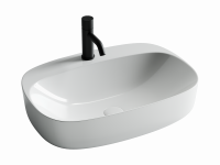 Раковина накладная Ceramicanova Element 59.5 см, цвет: белый CN5012