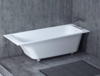 Ванна из искусственного камня Salini Orlando Kit 102121M 170x70 см, матовая