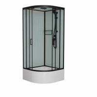 Душевая кабина Frank F400/1 Black  100x100 см 141009