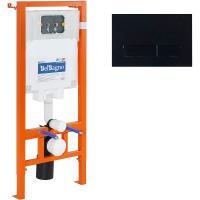 Инсталляция для унитаза с панелью смыва BelBagno BB002-80/BB012-MR-NERO.M