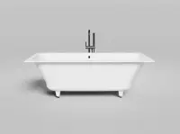 Ванна из искусственного камня Salini Orlanda Axis Kit 170x75 см 103313M матовая