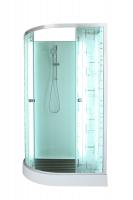 Душевая кабина DTO 120x80 см EM1512RNLED+GM с гидромассажем