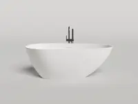 Ванна из искусственного камня Salini Paola 170x85 см 1015204M матовая