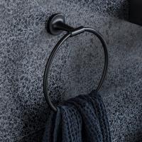 Полотенцедержатель - кольцо 22.8 см Duravit Starck T 99474600 цвет: черный