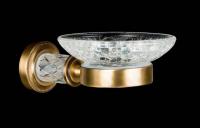 Мыльница Boheme Murano Luxury Options 10903-CRST-BR