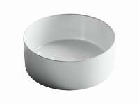 Раковина накладная Ceramicanova Element 35.8 см, цвет: белый CN6032