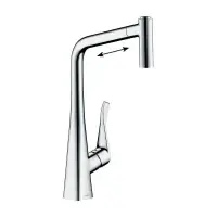 Смеситель для кухонной мойки Hansgrohe Metris 73824000
