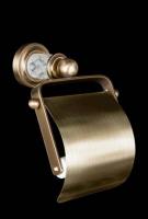 Держатель туалетной бумаги Boheme Murano Luxury Options 10901-CRST-BR