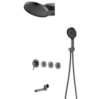 Душевой комплект Raglo цвет: графит R20273.09334272.09