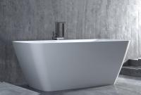 Ванна из искусственного камня Salini Agatha 100221M 180x81 см Solix - матовая