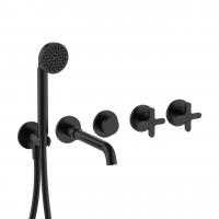 Встраиваемый смеситель для ванны Fantini Icona Classic 5313R019B+4400R019A