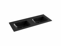 Раковина накладная Ceramicanova Element 121 см, цвет: черный CN7004MB