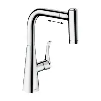 Смеситель для кухонной мойки Hansgrohe Metris 73823000