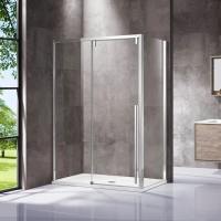 Душевой уголок Vincea Lugano 120x100 см VSR-1L1012CL-1