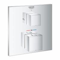 Встраиваемый термостатический смеситель для ванны Grohe Grohtherm Cube 24154000