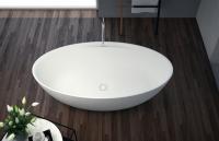 Ванна из искусственного камня Cezares 170x85 см TITAN-OVAL-170-85-57