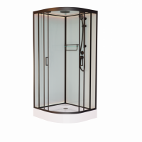 Душевая кабина Душевая кабина Frank F420 Black 120x120 см 420240