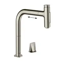 Смеситель для кухонной мойки Hansgrohe Metris Select 73818800