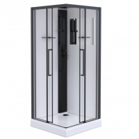 Душевая кабина Esbano Muse 90x90 см ESKM90CKR