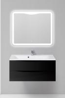 Тумба под раковину BelBagno Marino 100 см MARINO-1000-2C-SO-NL-P цвет: nero lucido