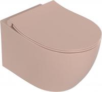 Унитаз подвесной Allen Brau Fantasy 3 Vortex 4.11035.SM розовый