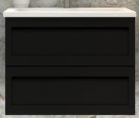 Тумба под раковину Art&Max Platino 80 см AM-Platino-800-2C-SO-NM-Cer