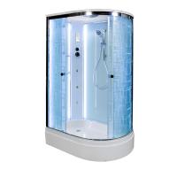 Душевая кабина DTO 120x80 см EM2712LLED+GM с гидромассажем