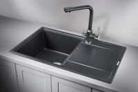 Кухонная мойка Granula 78 см 7804, ЧЁРНЫЙ