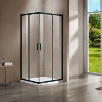 Душевое ограждение Vincea Garda 100x110 см  VSS-1G1011CLB
