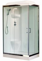 Душевая кабина Royal Bath НР RB8120HP6-WT-CH-L 120x80 см