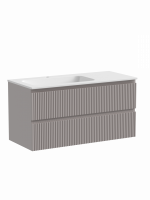Тумба под раковину Sancos Snob R 100 см, цвет: Doha Soft SNR100LSM