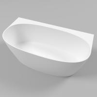 Ванна из искусственного камня Whitecross Pearl A 155x80 см 0214.155080.200