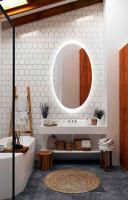 Зеркало Art&Max Ovale 57 см AM-Ova-570-770-DS-F-H