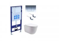 Унитаз с инсталляцией Акватек Классик SET AQUATEK КЛАССИК-010 4в1