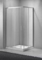 Душевое ограждение BelBagno SELA-AH-2-100/80-C-Cr 100x80 см