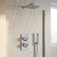 Душевой комплект Allen Brau Infinity 5.21216-00.SET1 (с внутренней частью. 2 выхода) хром