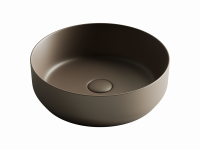 Раковина накладная Ceramicanova Element 39 см, цвет: коричневый CN6022MDB