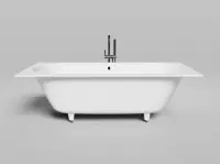 Ванна из искусственного камня Salini Ornella Axis 170x75 см 103413M матовая