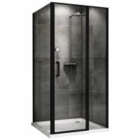 Душевое ограждение Abber Sonnenstrand AG04120BS-S80B 120x80 см