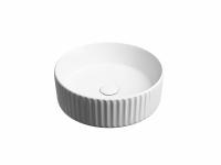 Раковина накладная Ceramicanova Element 36 см, цвет: белый CN6057