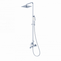 Душевая стойка Wonzon & Woghand Flex цвет: Хром WW-88047072-CR