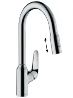 Смеситель для кухонной мойки Hansgrohe Focus 71800000
