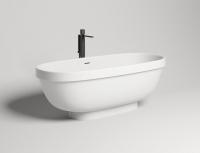 Ванна из искусственного камня Salini Greca 180x80 см 103121M матовая