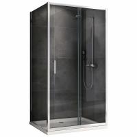 Душевое ограждение Abber Schwarzer Diamant 120x80 см AG301205-S805