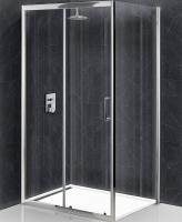 Душевое ограждение BelBagno Uno UNO-195-AH-1-120/90-C-Cr 120x90 см