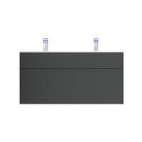 Тумба под раковину AM.PM Inspire V2.0  120 см цвет: графит M50AFHX1203GM